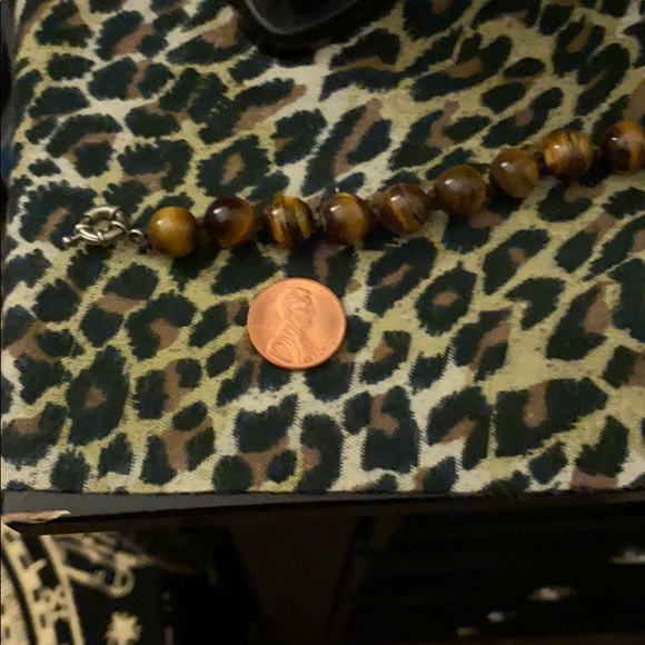 Tiger’s Eye Beaded Necklace - Picture 3 of 4